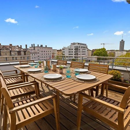 Arbio I Premium Penthouse Apartment Augsburg Exterior photo