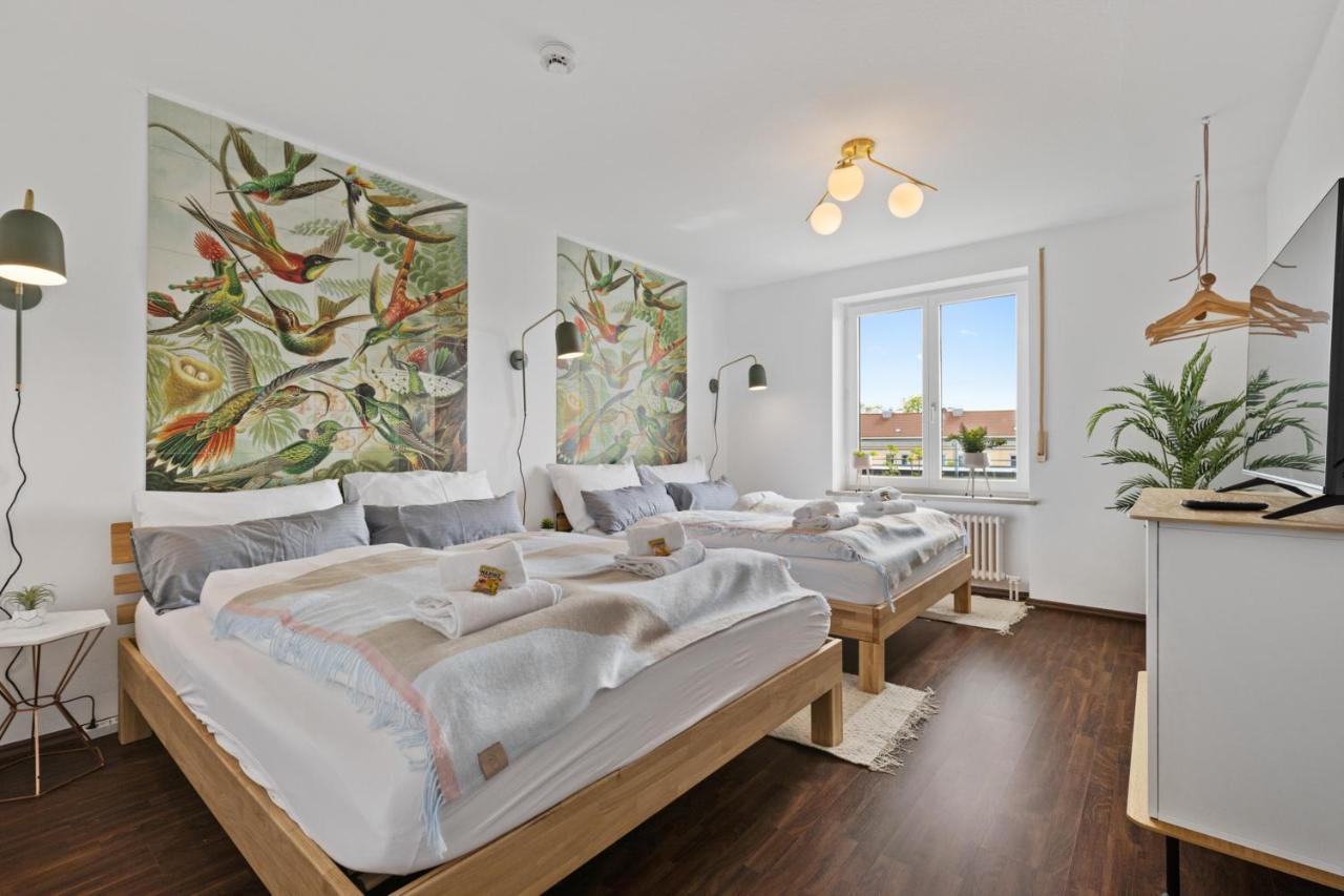 Arbio I Premium Penthouse Apartment Augsburg Exterior photo