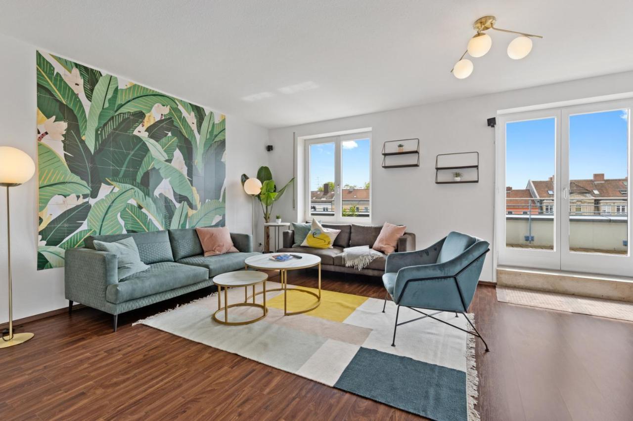 Arbio I Premium Penthouse Apartment Augsburg Exterior photo