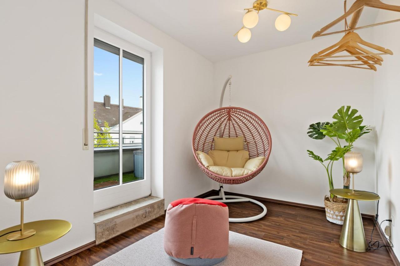 Arbio I Premium Penthouse Apartment Augsburg Exterior photo